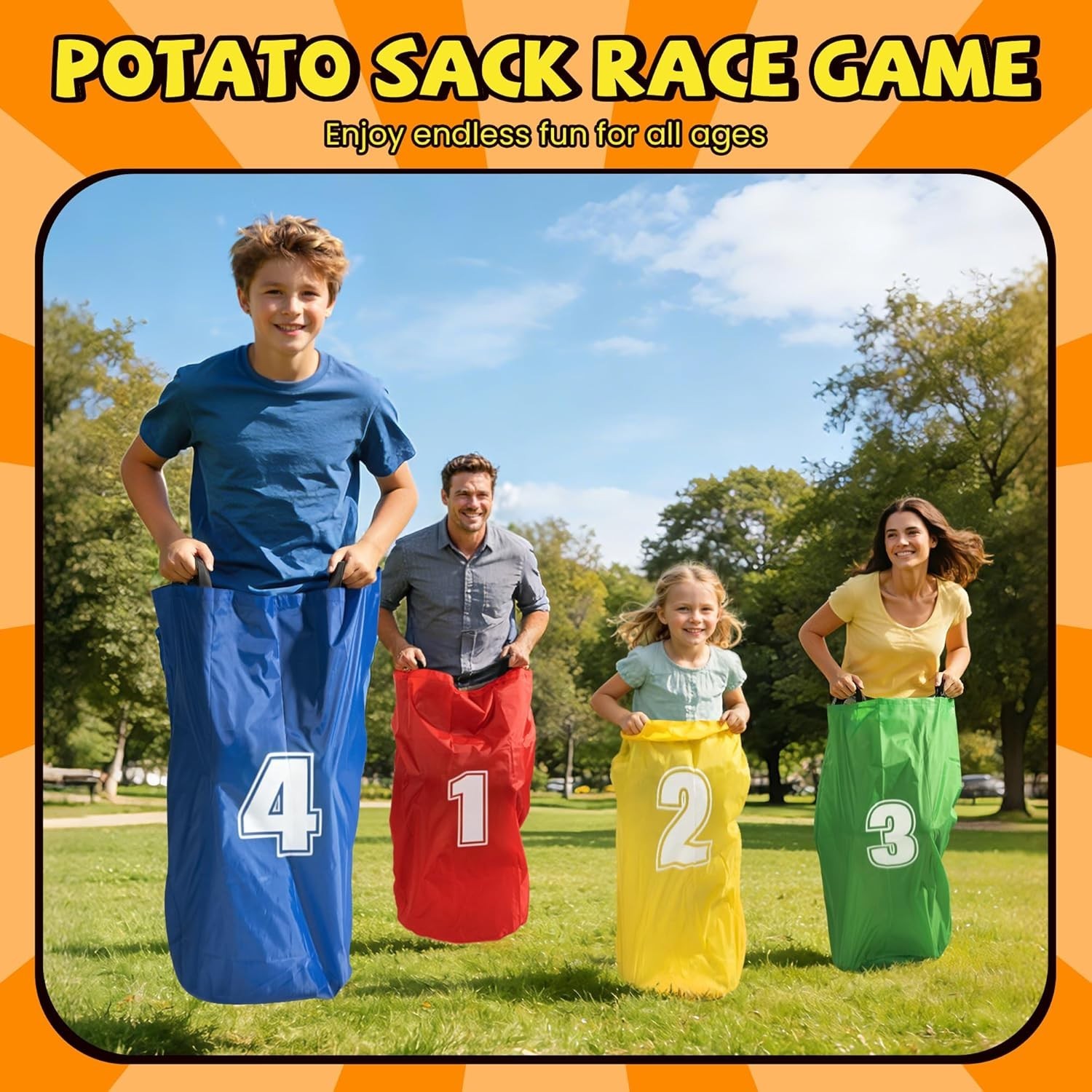 Complete 57 PC Field Day Games Set for Kids & Adults – Carnival Fun Awaits!