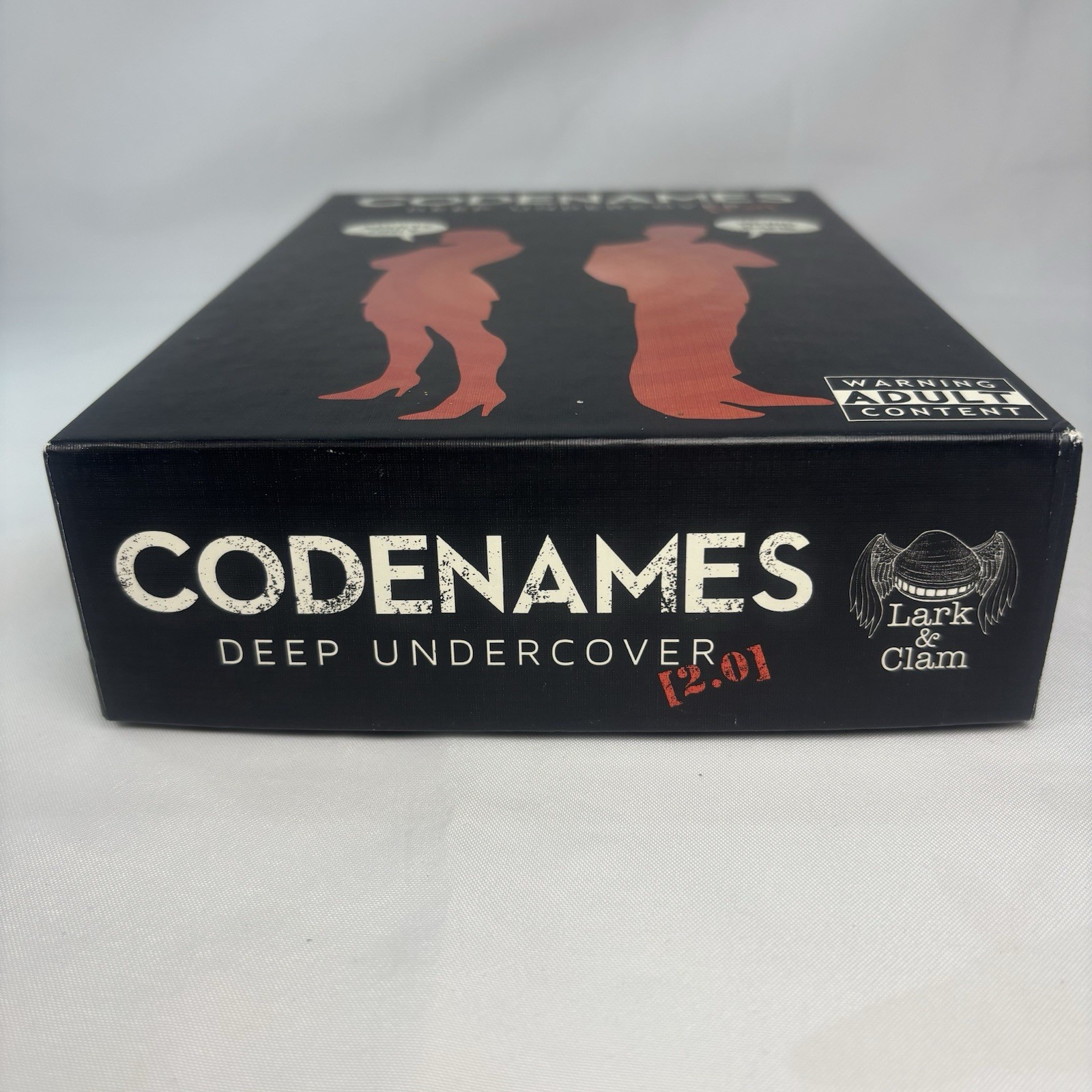 Codenames Deep Undercover 2.0 Adult Word Game Open Box Complete Lark & Clam