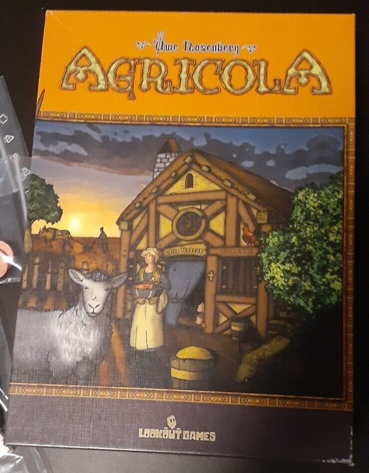 Agricola Board Game, used, excellent condition in GERMAN w/ English Translation