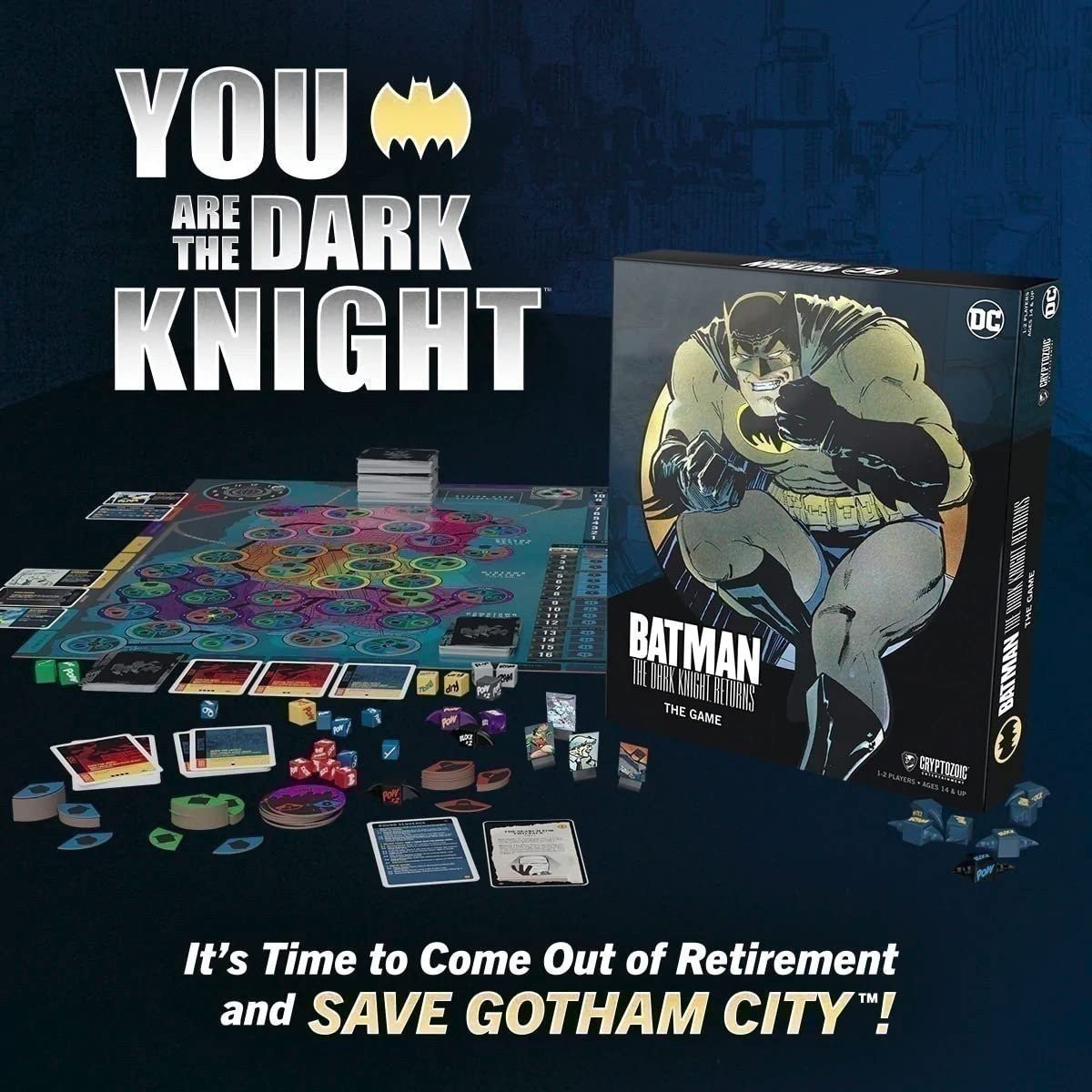 Cryptozoic Entertainment Batman: The Dark Knight Returns – The Game – Base:…