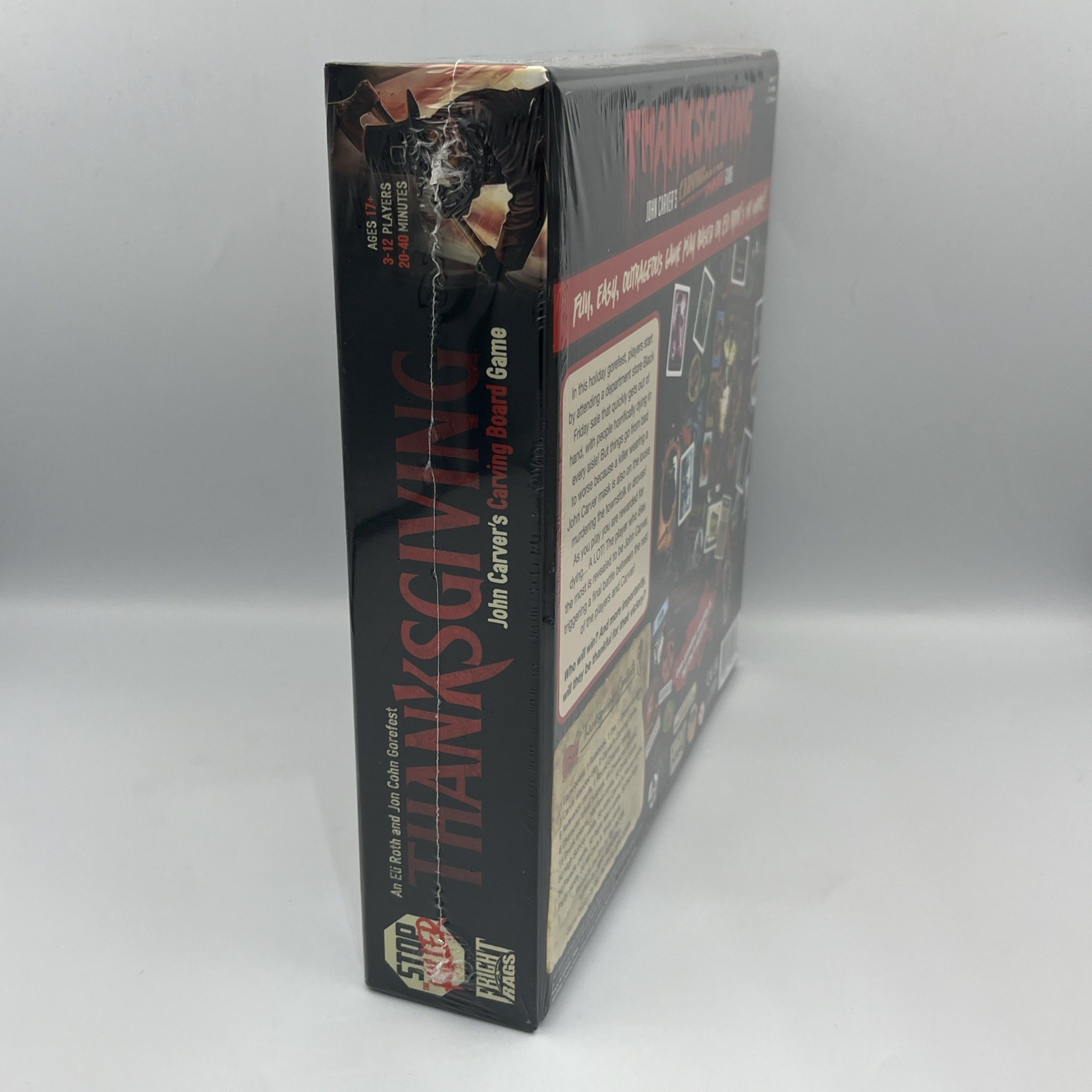 Thanksgiving Horror Movie Board Game Slasher John Carver Brand New Sealed
