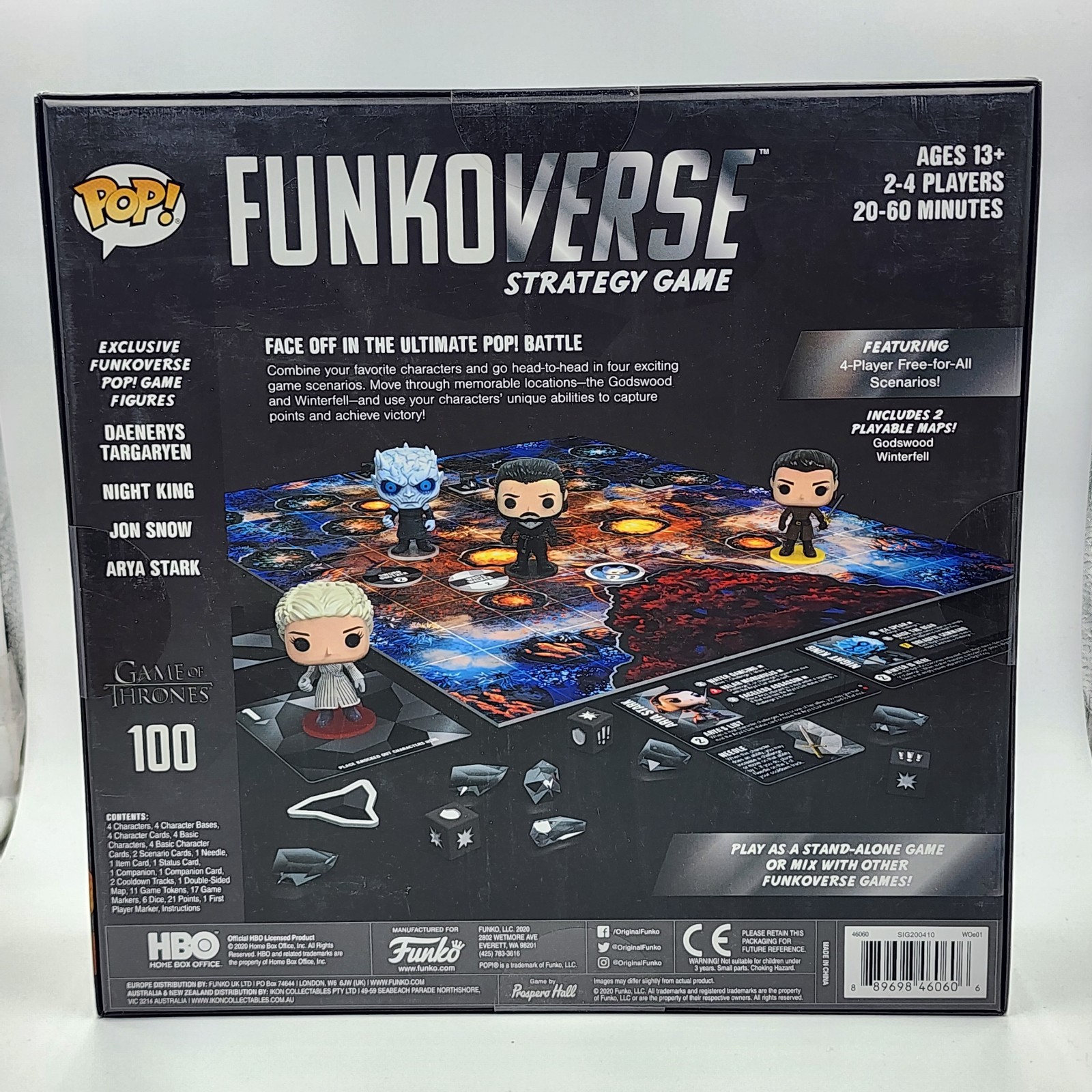 Pop! Funkoverse Strategy Game – Game of Thrones