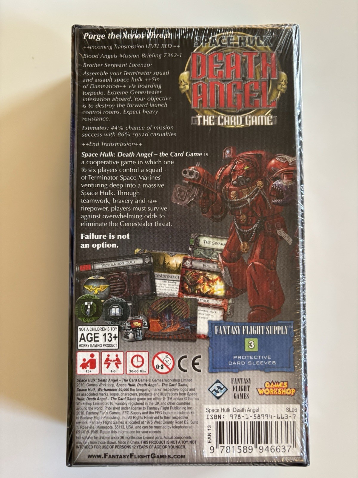 New Space Hulk Death Angel The Card Game Warhammer 40K FFG Fantasy Flight Sealed