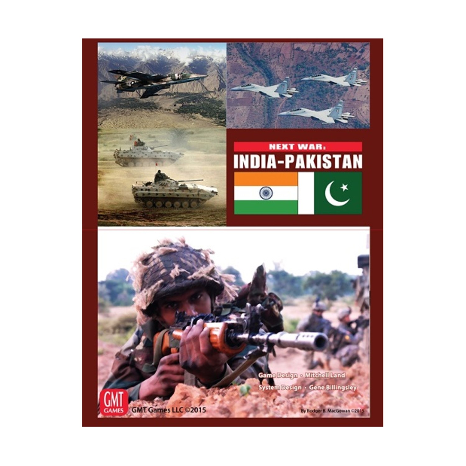 GMT Wargame Next War – India-Pakistan Box VG+/NM