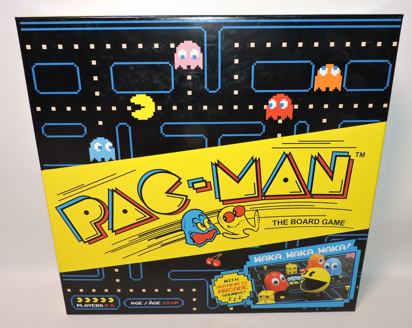 Namco Bandai Pac-Man The Board Game Arcade Classic Authentic Sounds, NEW, SEALED