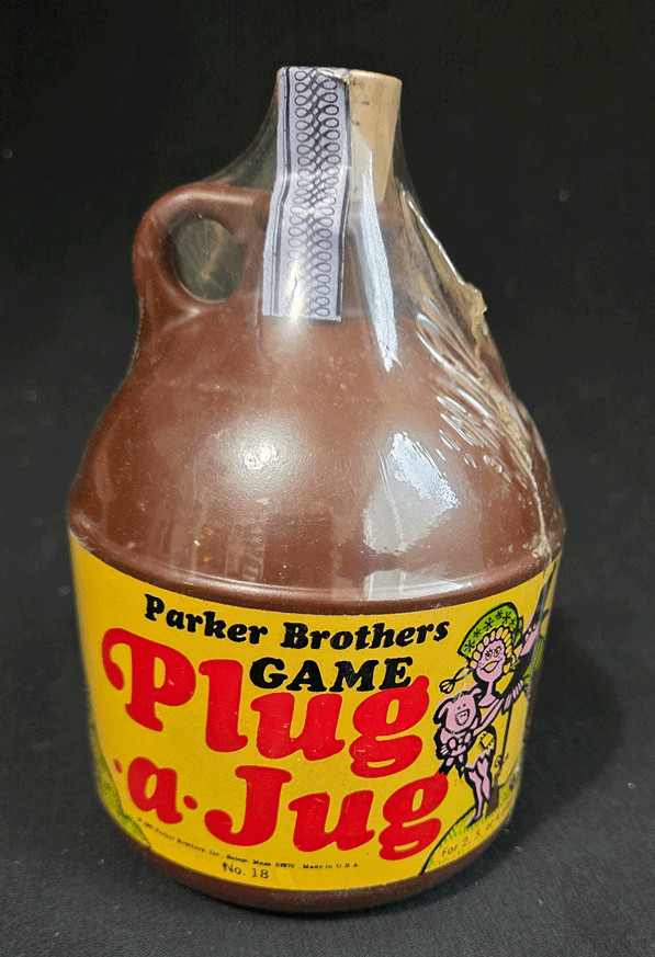 Vintage 1969 Parker Brothers Board Games Plug A Jug Family Fun NOS New
