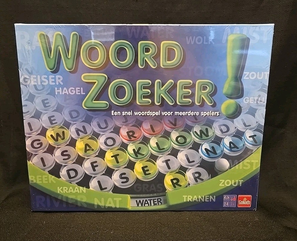 WordSearch! Word Search Game Goliath Spelling Board Game Family DUTCH NETHERLAND