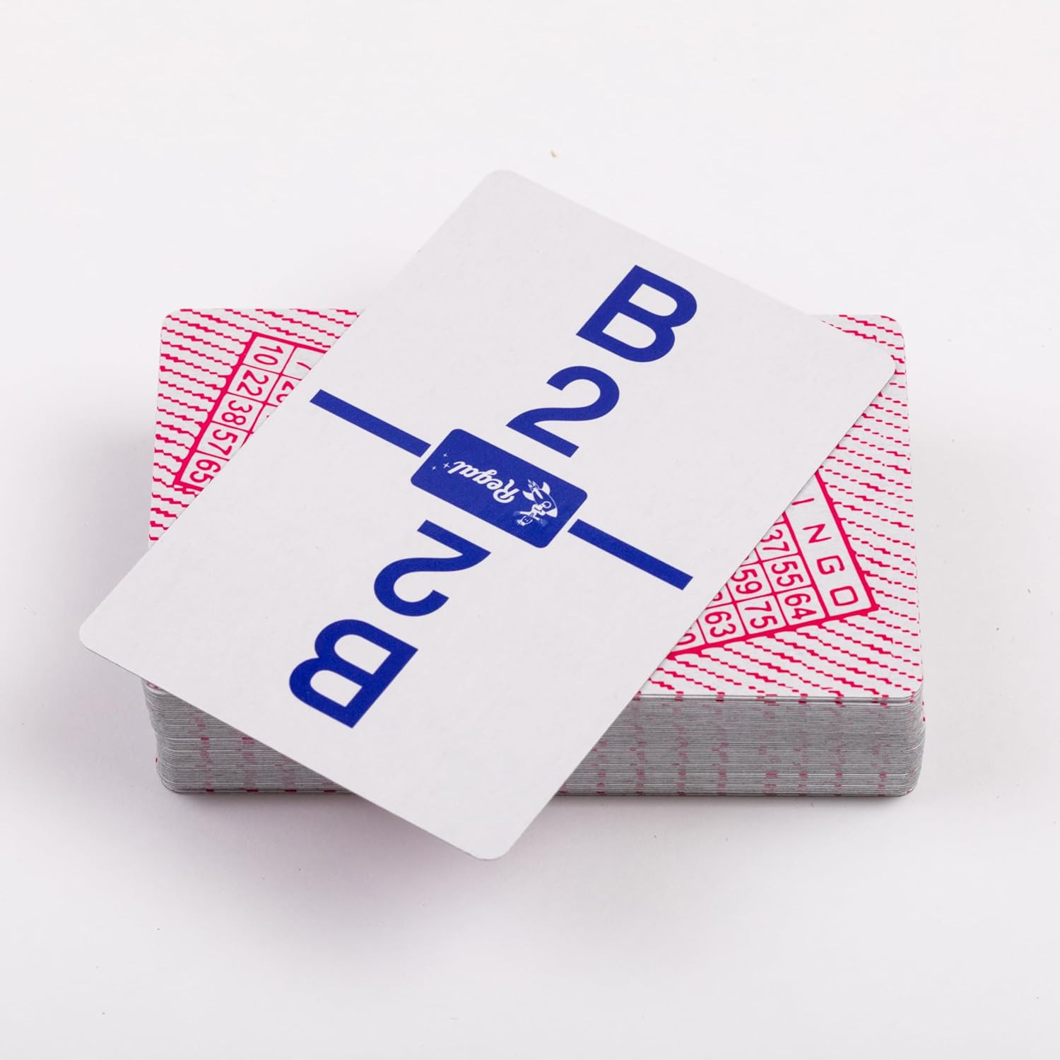 Regal Bingo Calling Cards Deck Reusable – Bingo Games for Family – 75 Standard P