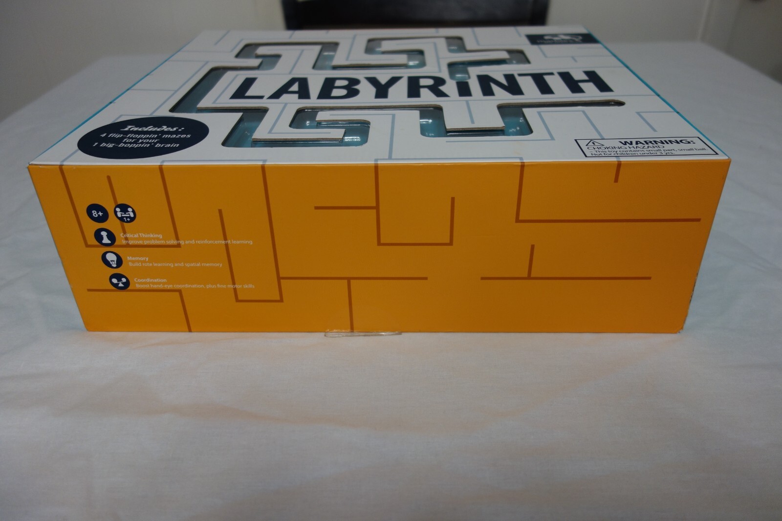 Marbles Brain Workshop Board Games Labyrinth Box 4 Mazes Complete