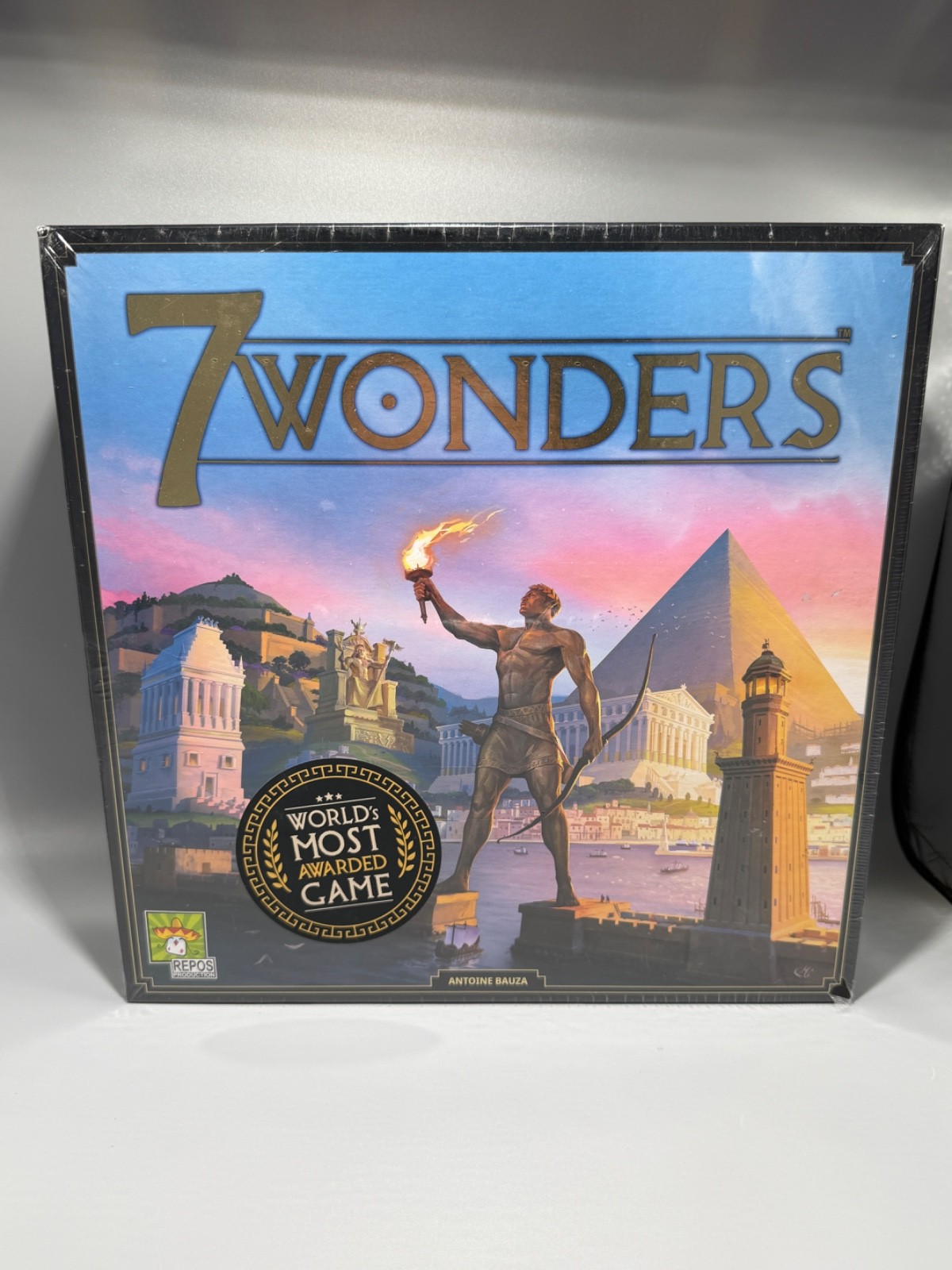 7 WONDERS BOARD GAME by Antoine Bauza Repos Asmodee Sealed Brand NEW