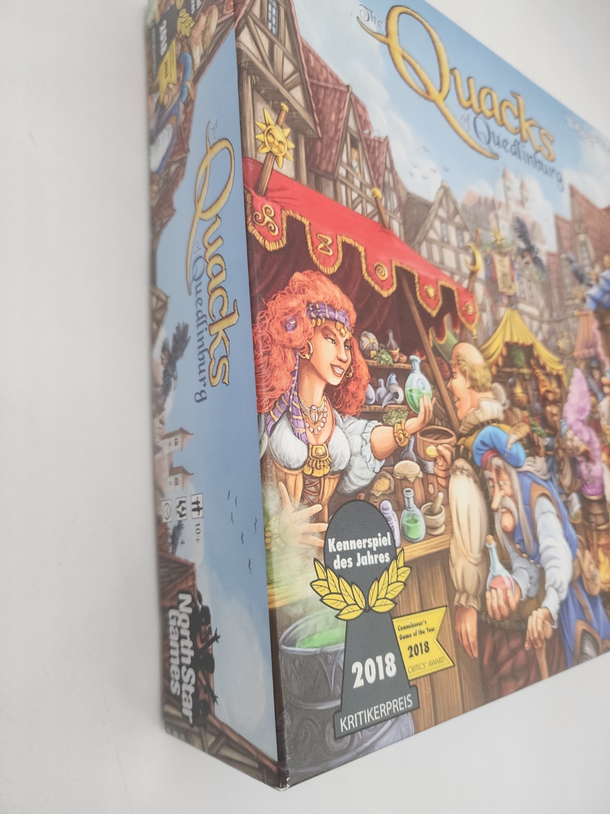 North Star Quacks of Quedlinburg Box 2018 Game Of The Year COMPLETE