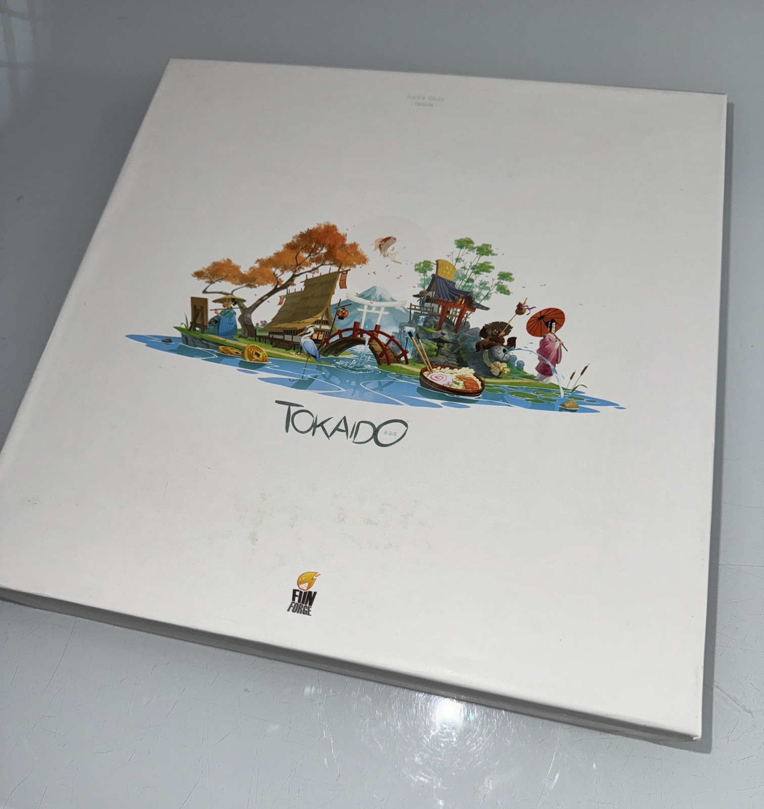 Tokaido Board Game Fun Forge UNPUNCHED / Excellent / Complete