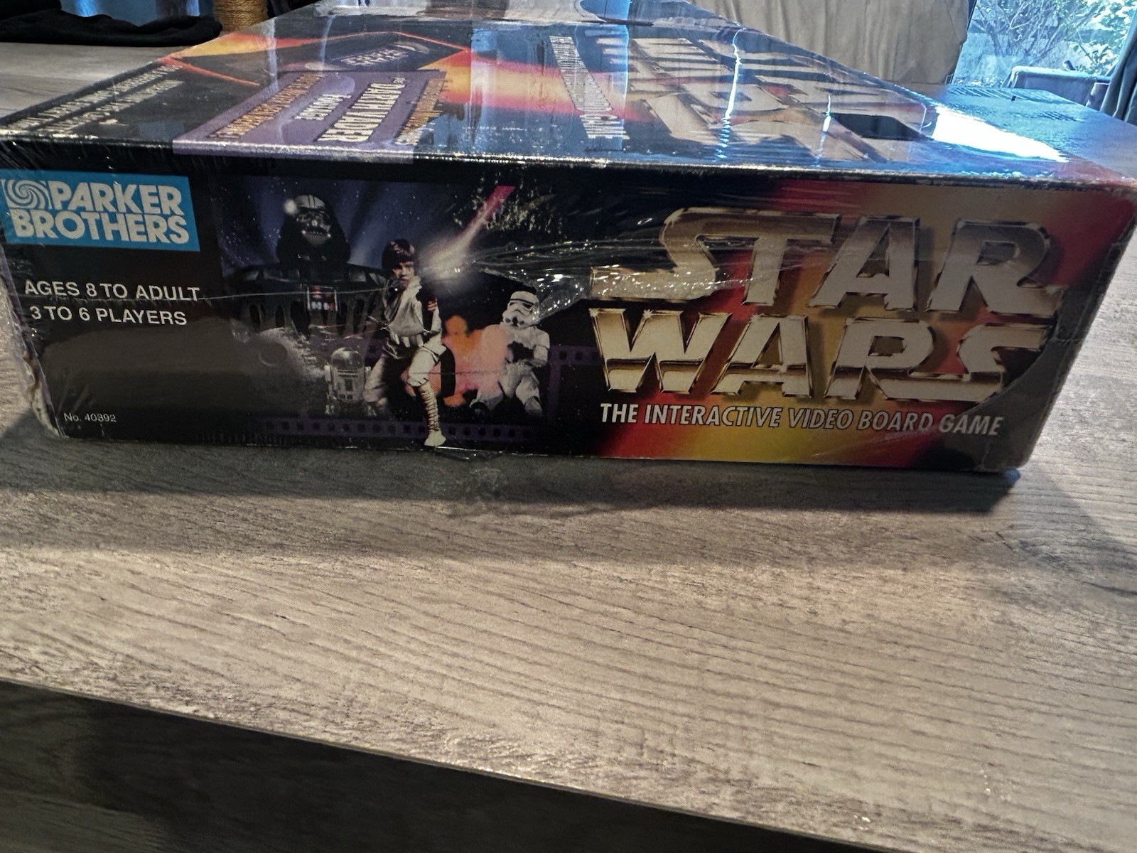 Parker Brothers Star Wars Interactive Video Board Game with VHS, 3-6 Players