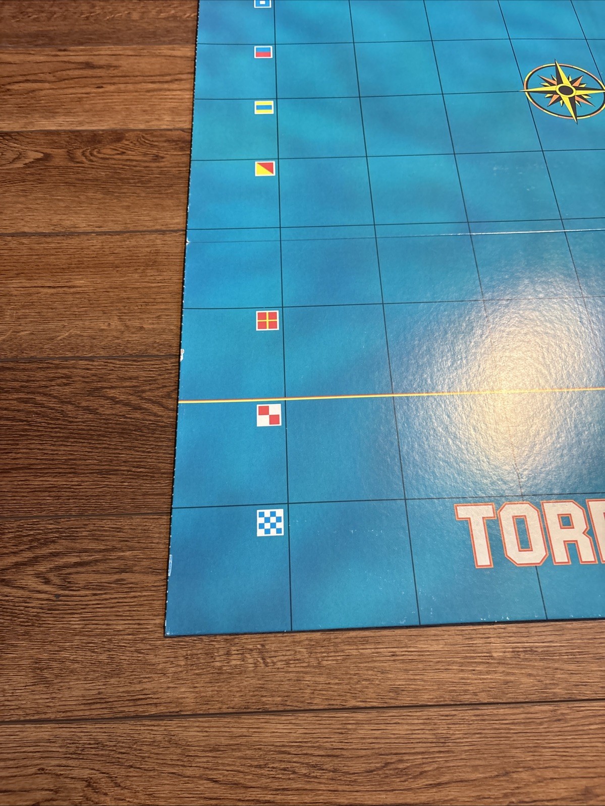 Torpedo Run Game Floor Wars COMPLETE In Original Box READ MIlton Bradley 1986 VG