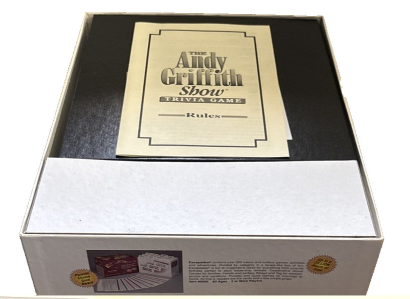 The Andy Griffith Show Trivia Game by Talicor Inc.