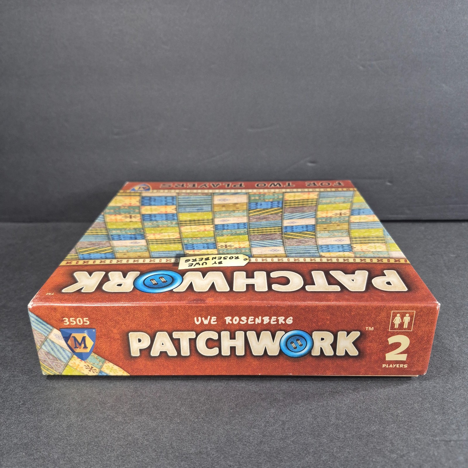 Patchwork Board Game By Uwe Rosenberg 2018 Lookout Games CIB Complete