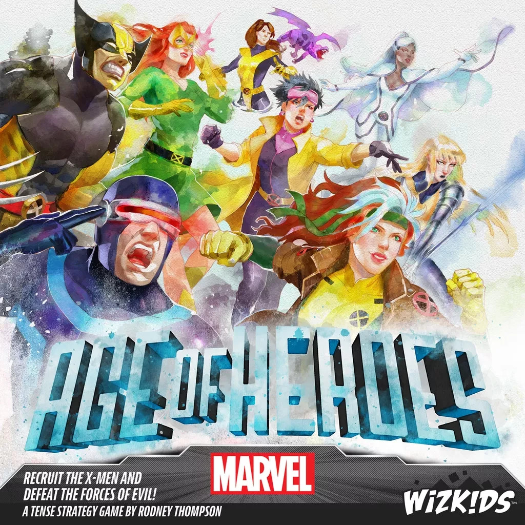 Marvel: Age of Heroes WizKids Board Game – Build Your Perfect X-Men Team SEALED