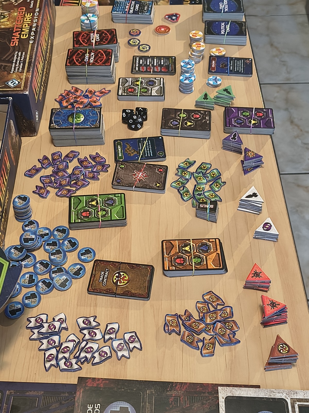 Twilight Imperium Third Edition Shattered Empire Expansion Missing A Few items