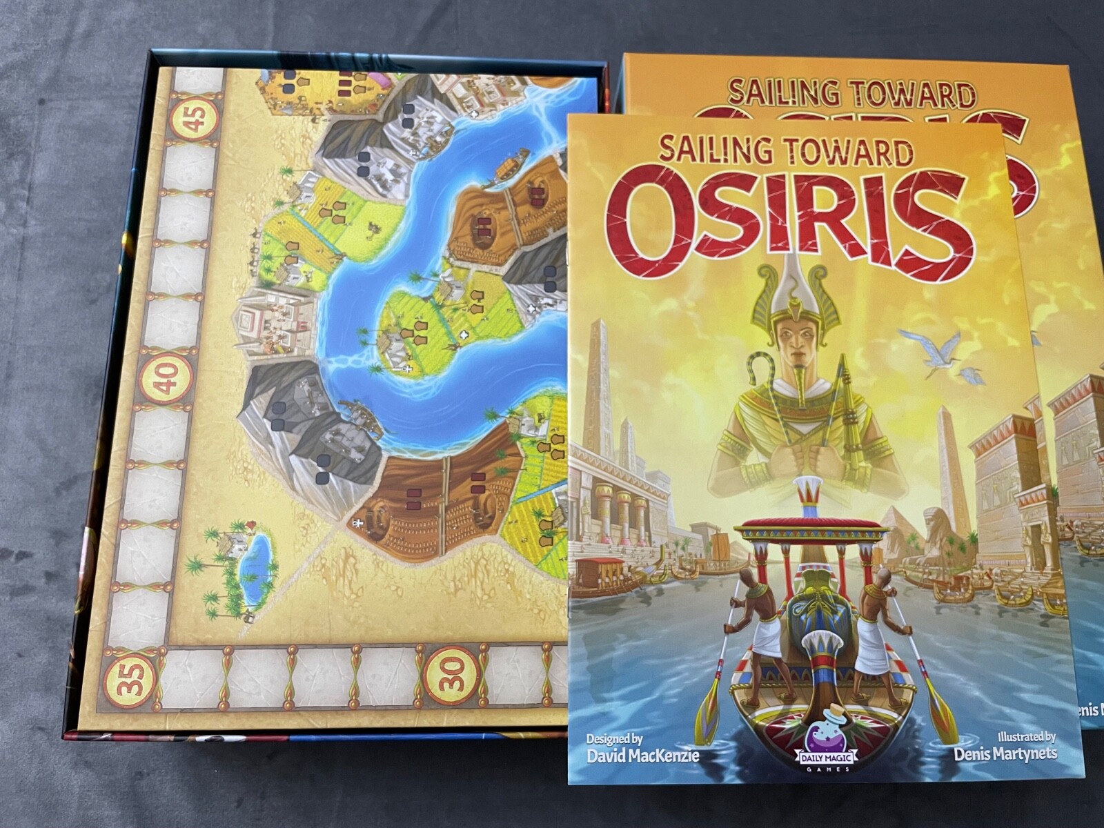Sailing Toward Osiris with Governors & Envoys Expansion – Daily Magic Board Game