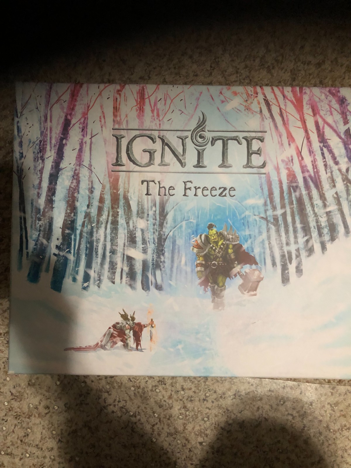 “IGNITE” Board Game Including “The Freeze” & “A New Enemy” Expansions EUC
