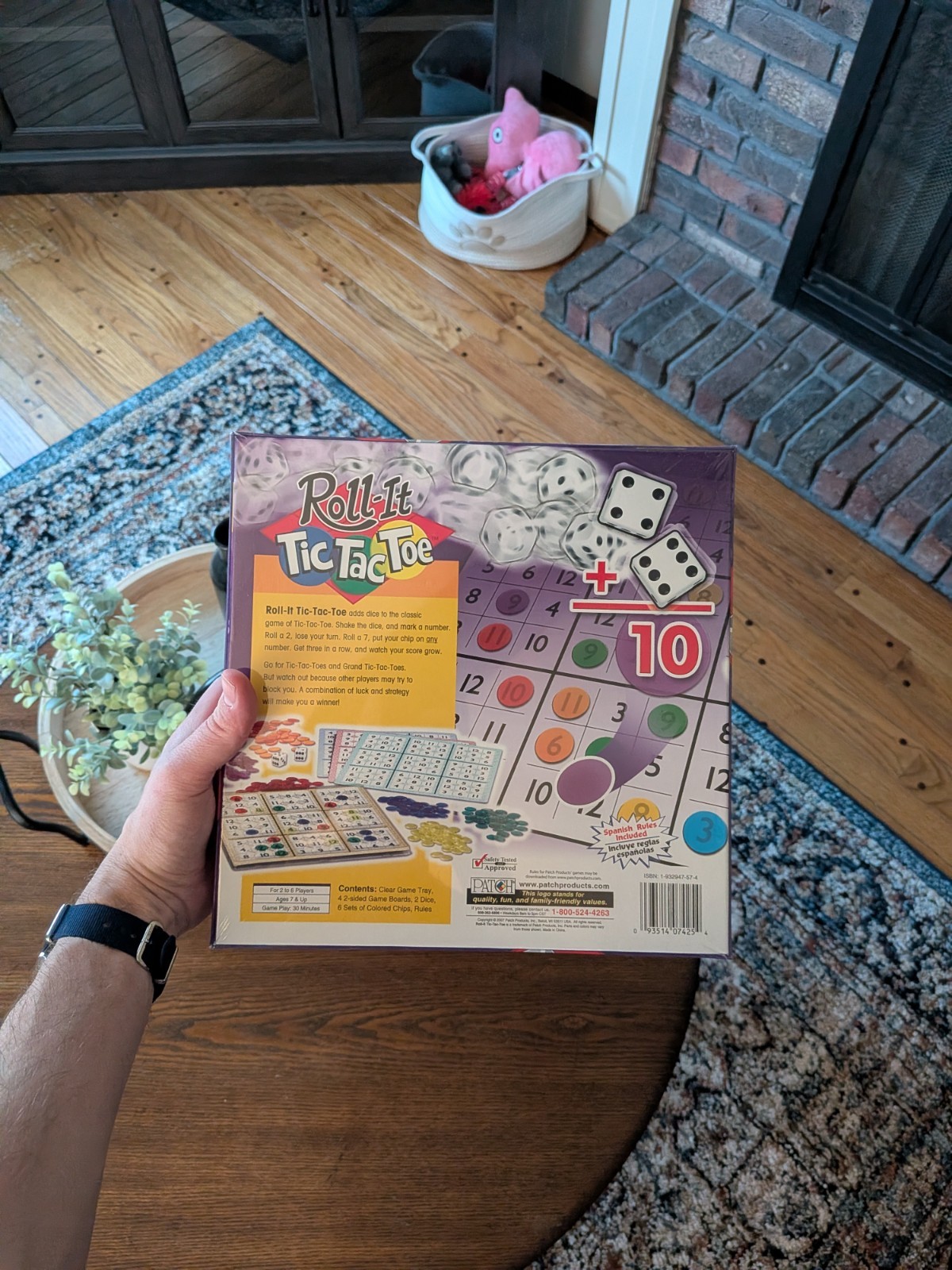 Roll-It Tic Tac Toe Dice Game: Patch Products – Circa 2007 (Brand New)