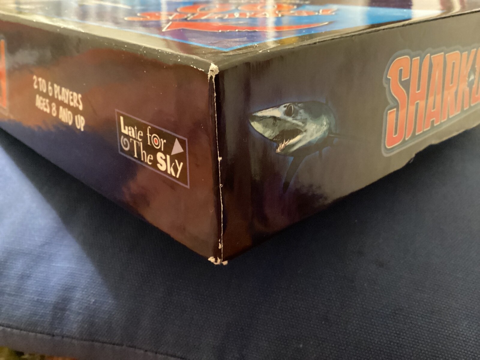 SHARKOPOLY, COMPLETE GAME FEROCIOUS APPETITE FOR FUN; JAWS,GREAT WHITE/FREE P &H