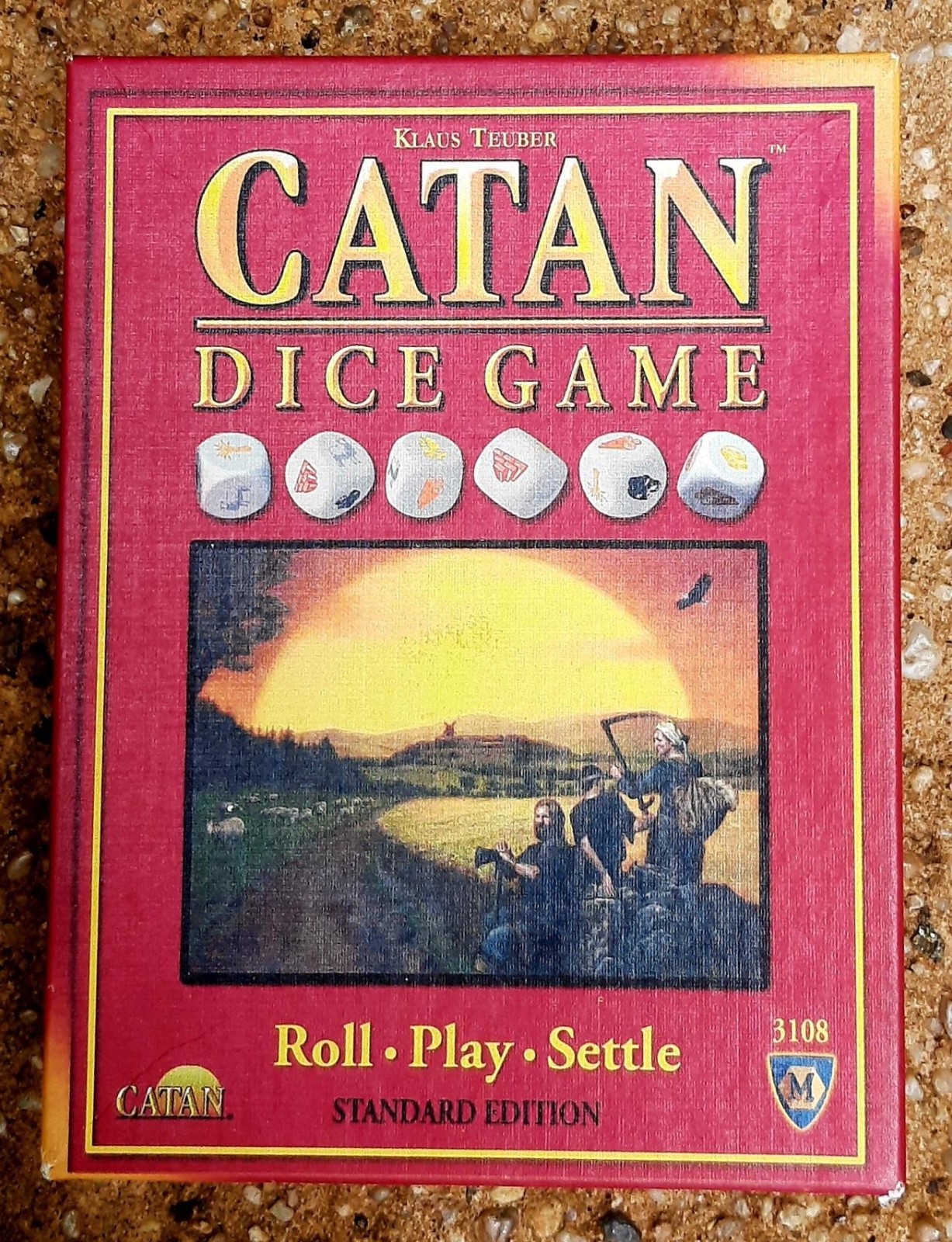 Catan Dice Game by Klaus Teuber – Standard Edition #3108