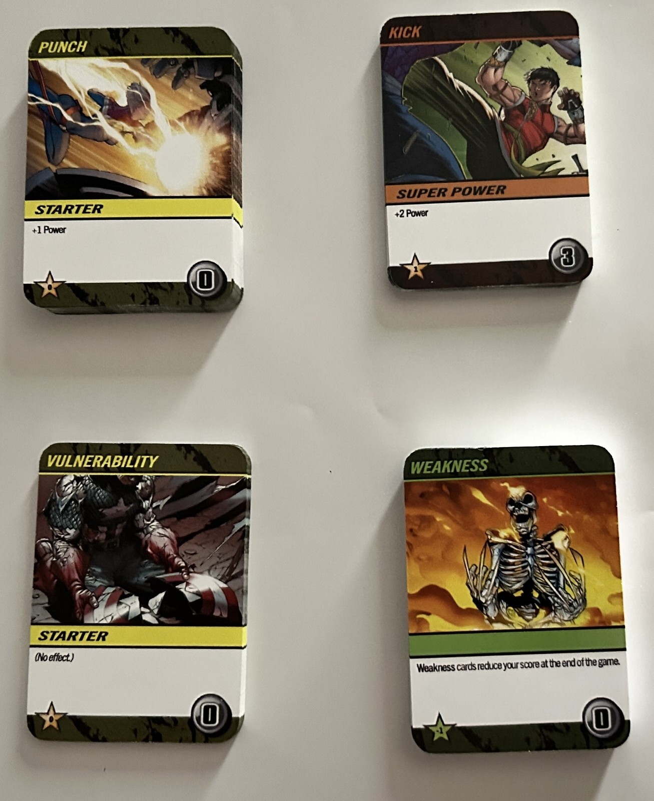 MARVEL Deck-Building Game – Custom Starter cards