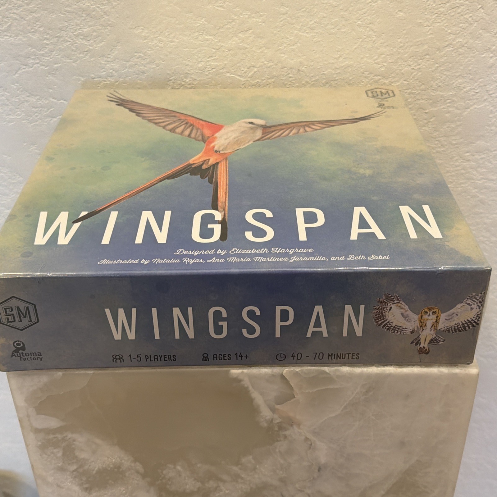 New! Sealed ! WINGSPAN Board Game Stonemaier Games STM910 2019 bird lovers