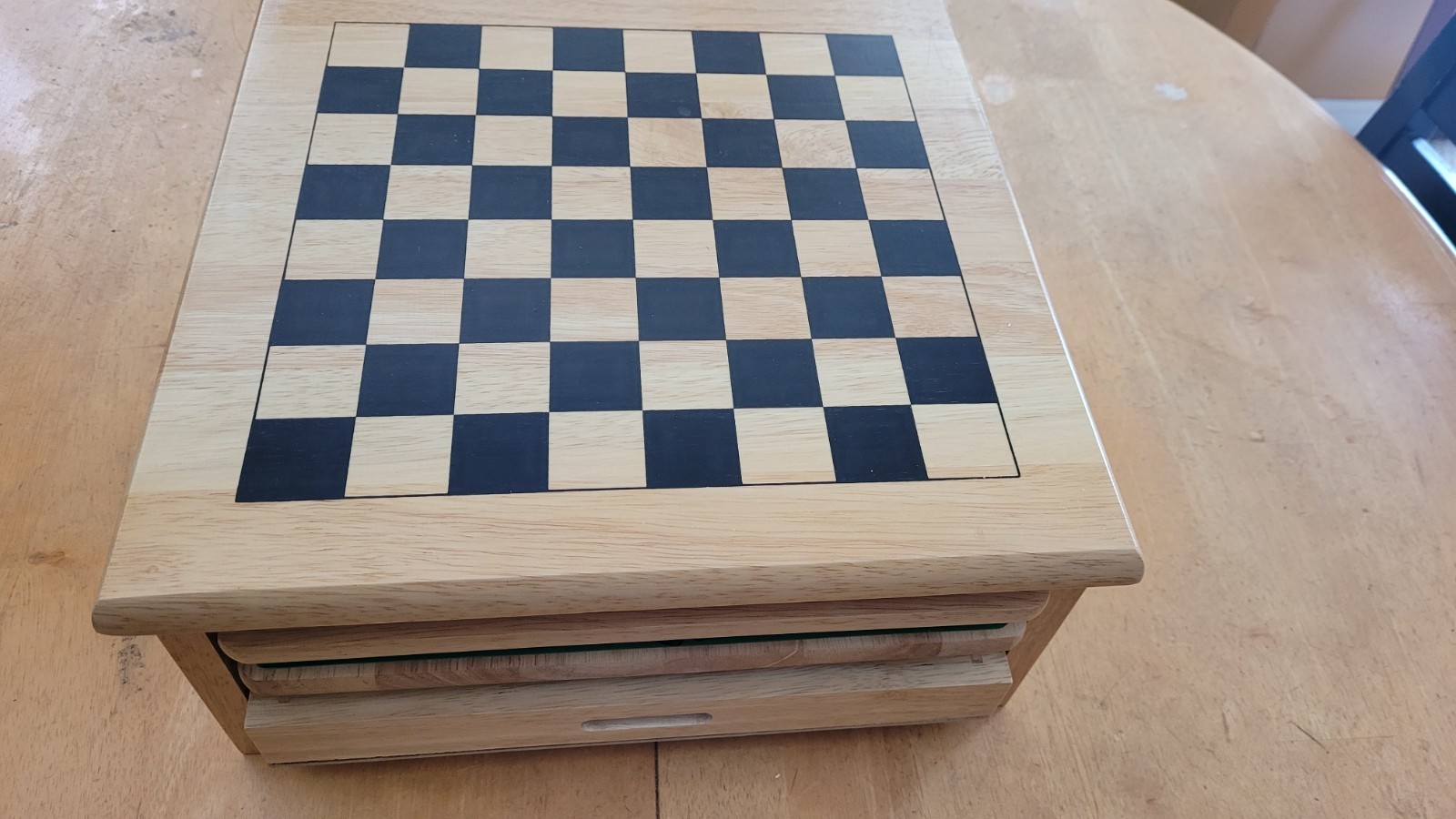 Vintage Multiple Classic Ten Games Solid Wood Boards “Game House”