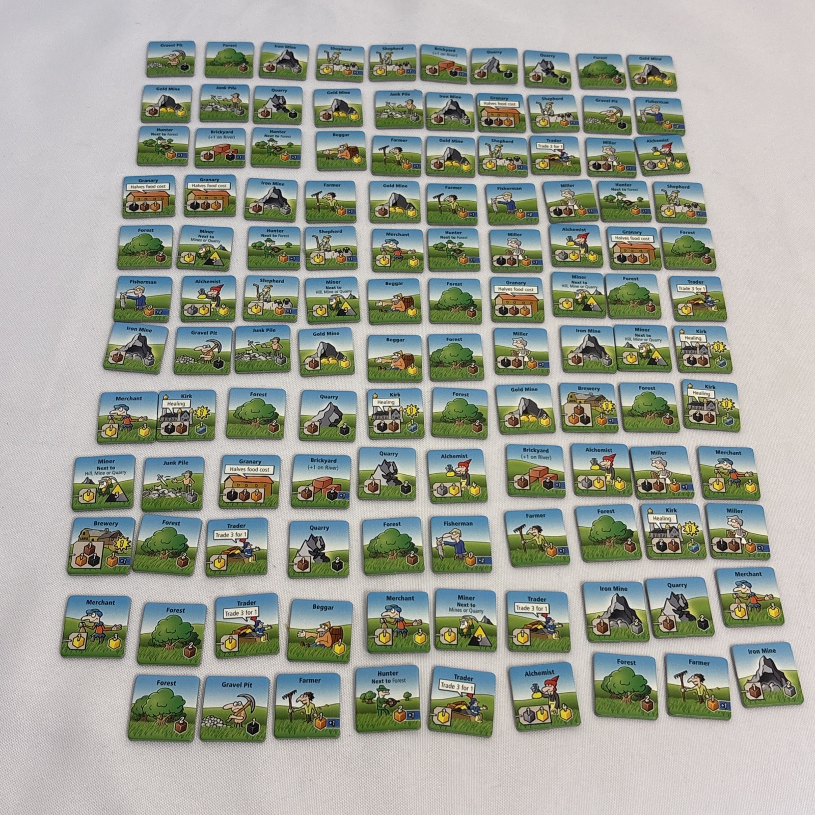 Feudality – Z-Man Games 2011 – 100% COMPLETE! EUC – Tom Wham