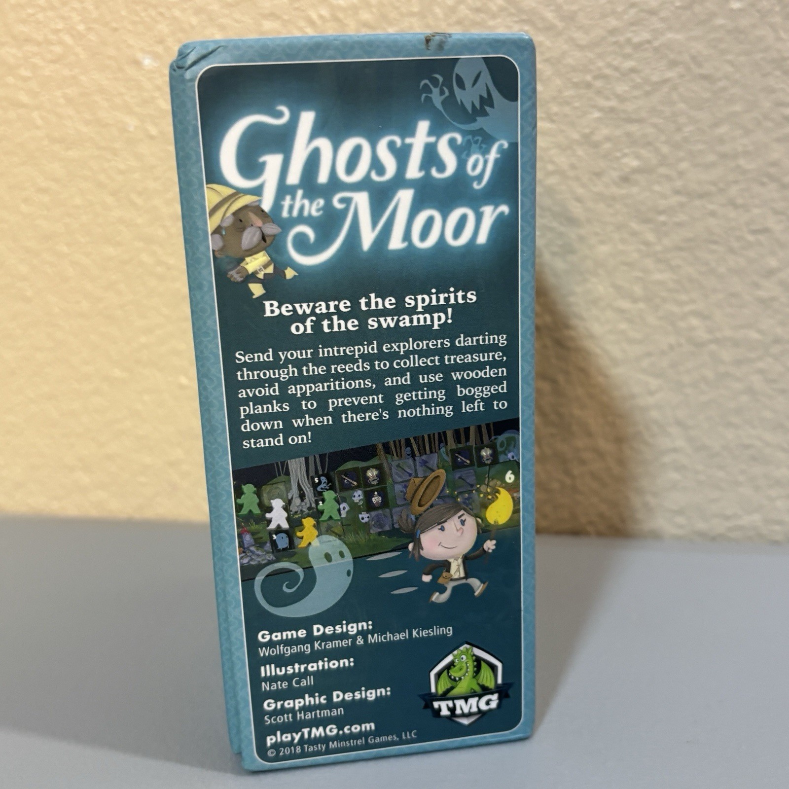 Tasty Minstrel Games Ghosts of The Moor Interactive Board Game Unique Fun ￼