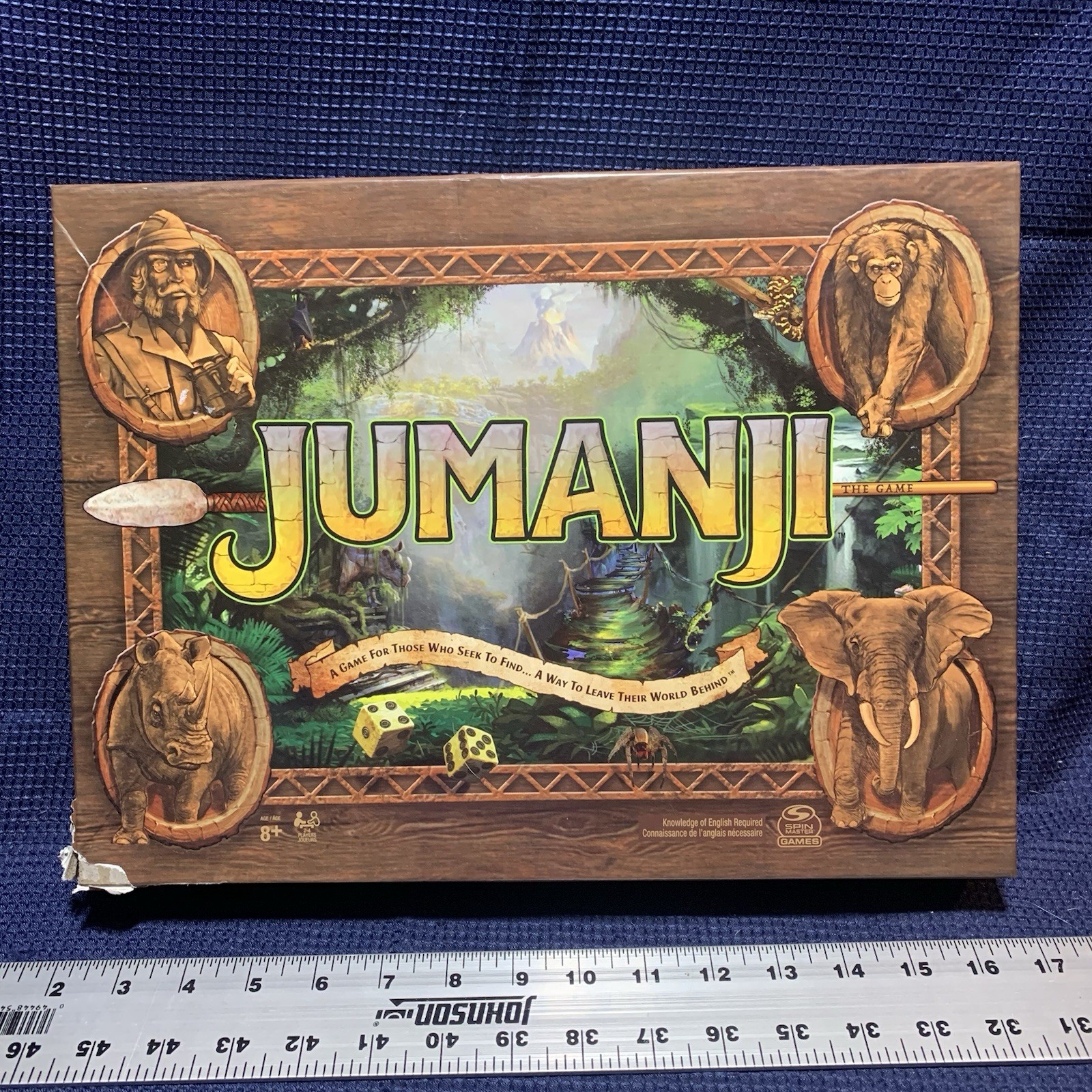 Jumanji Board Game Complete Spin Master 2021 Free Shipping