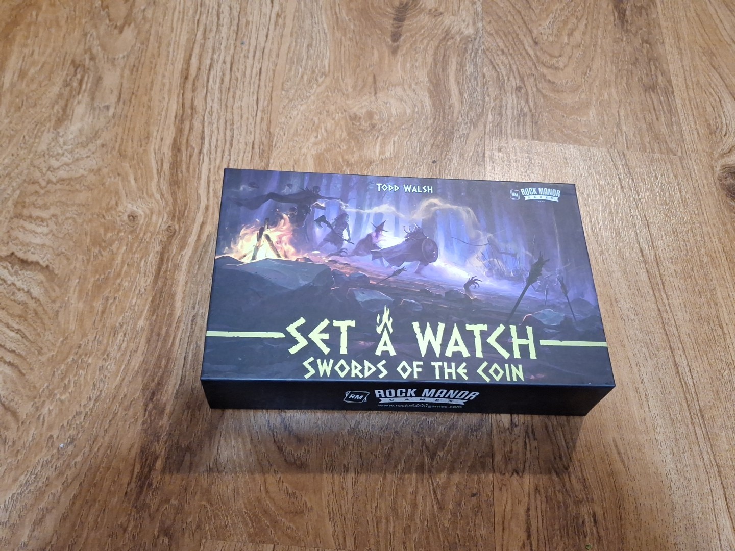 Rock Manor Games Set a Watch Swords of the Coin Complete