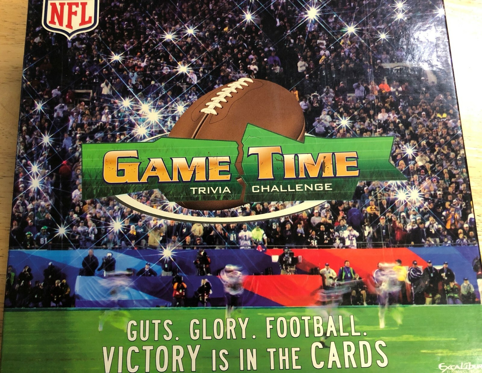 Excalibur Electronics NFL Game Time Trivia Challenge Vintage Game 100% COMPLETE