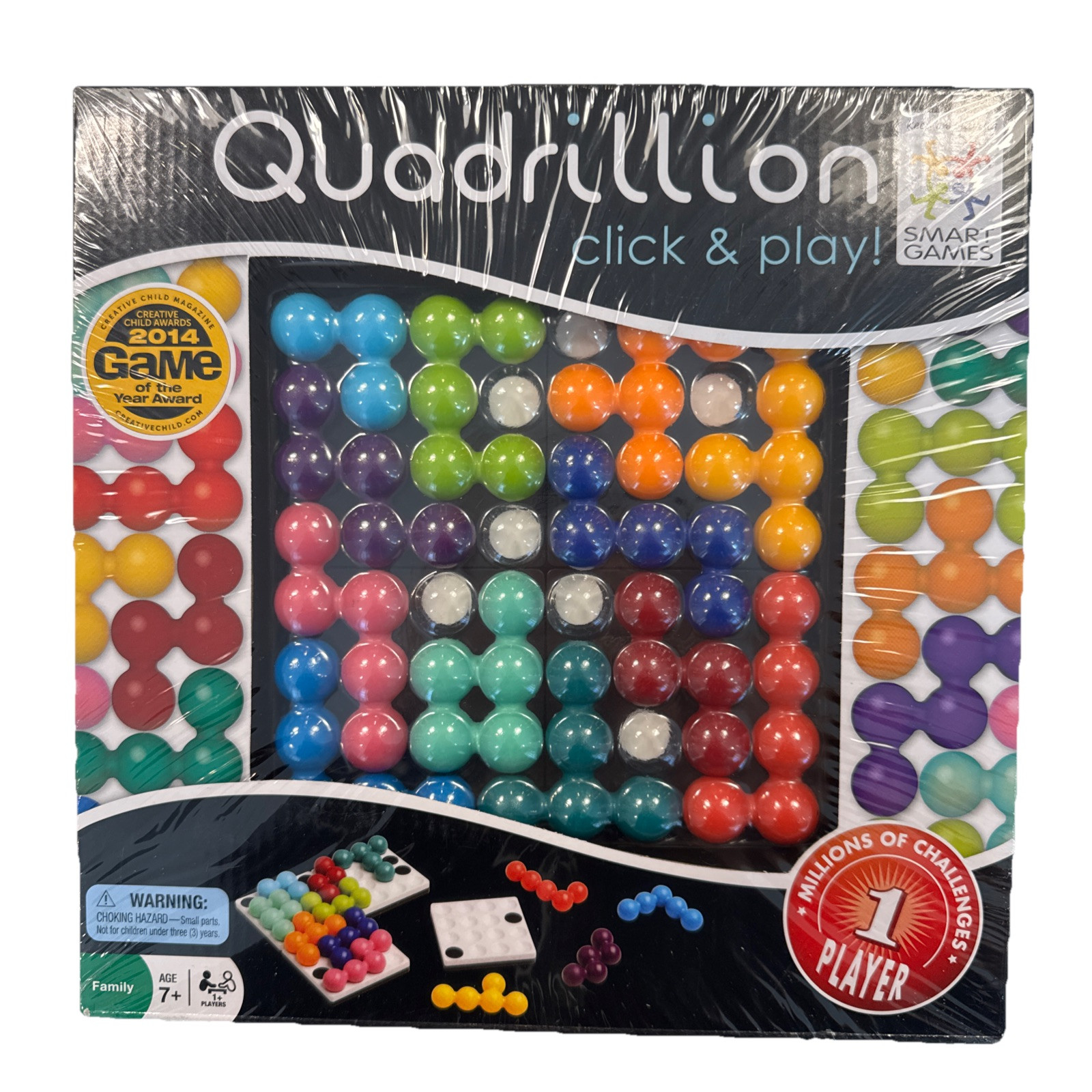 Quadrillion Click & Play Game Smart Games ~ Ultimate Solitaire Game