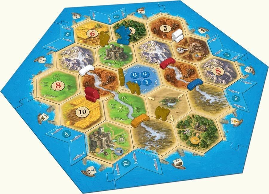 Catan Traders and Barbarians Expansion Board Game for 2 to 4 Players