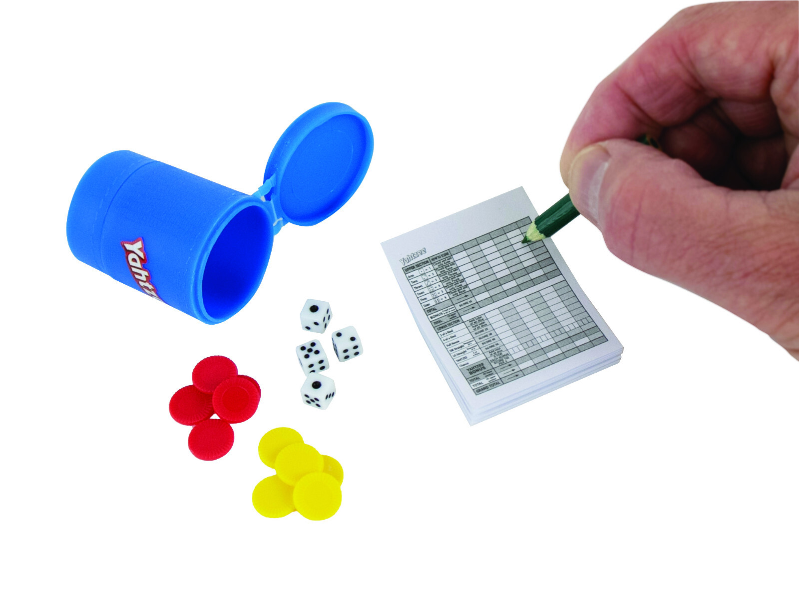 World’s Smallest YAHTZEE Dice Game/Cup Mini Yacht Pocket/Travel