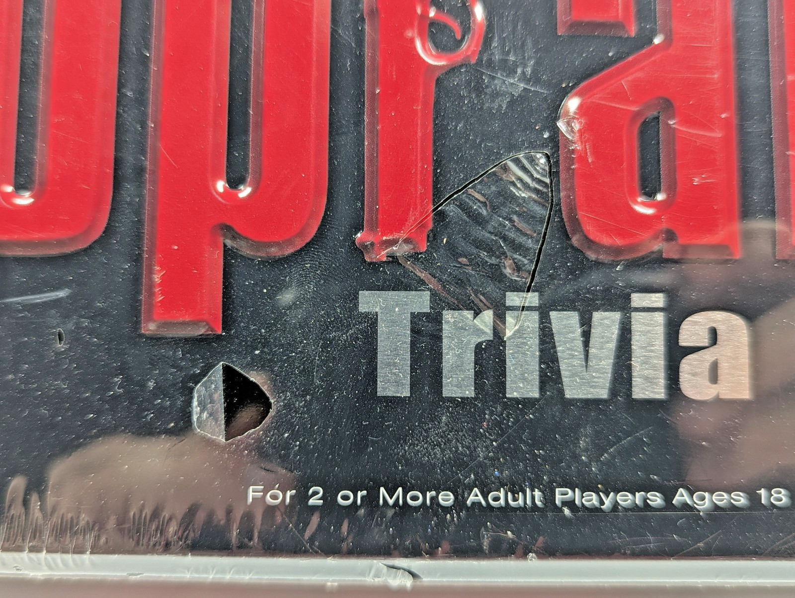 The Sopranos Trivia Game HBO Cardinal Metal Collectors Tin New
