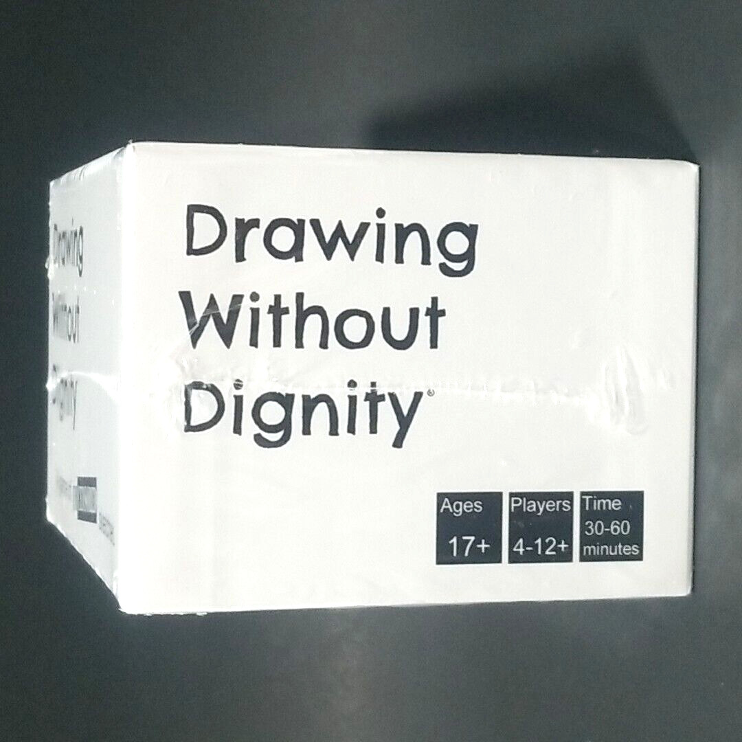 Drawing Without Dignity A Game of Uncensored Sketches Adult New Factory Sealed