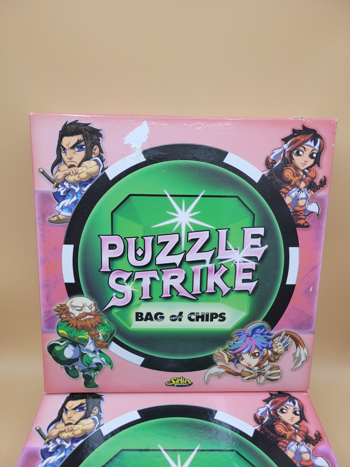 Puzzle Strike: Bag of Chips and upgrade pack by Sirlin 2nd And 3rd Set Used Read
