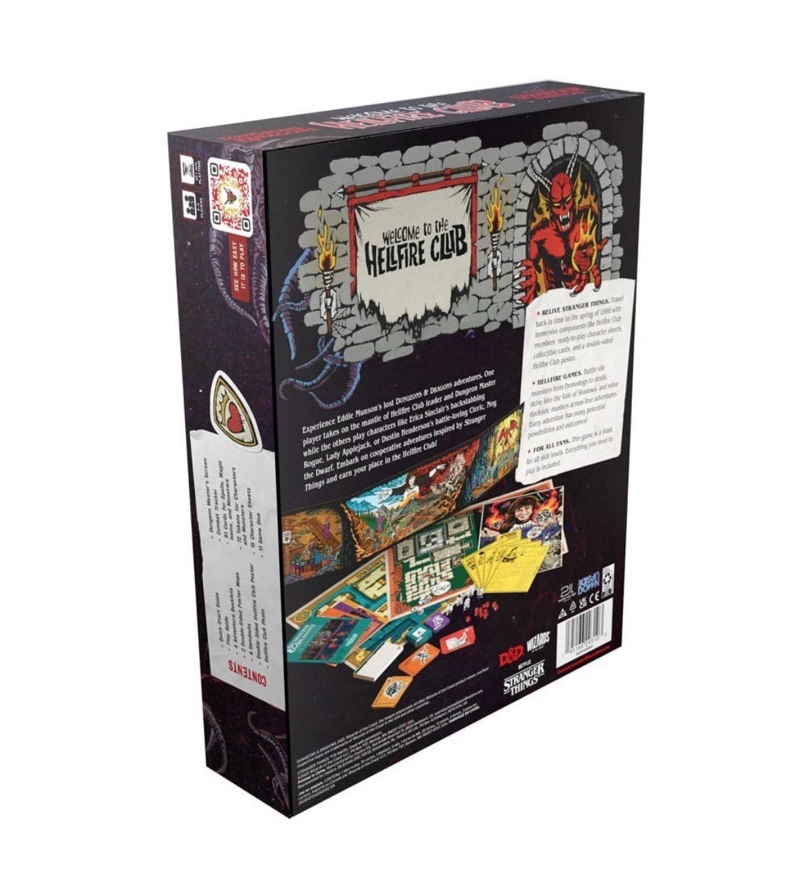 Welcome to the Hellfire Club Game Stranger Things D&D Dungeons & Dragons Sealed