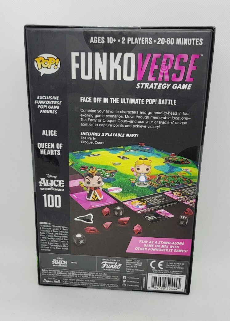 FUNKOVERSE #100 Alice In Wonderland Disney Strategy Game