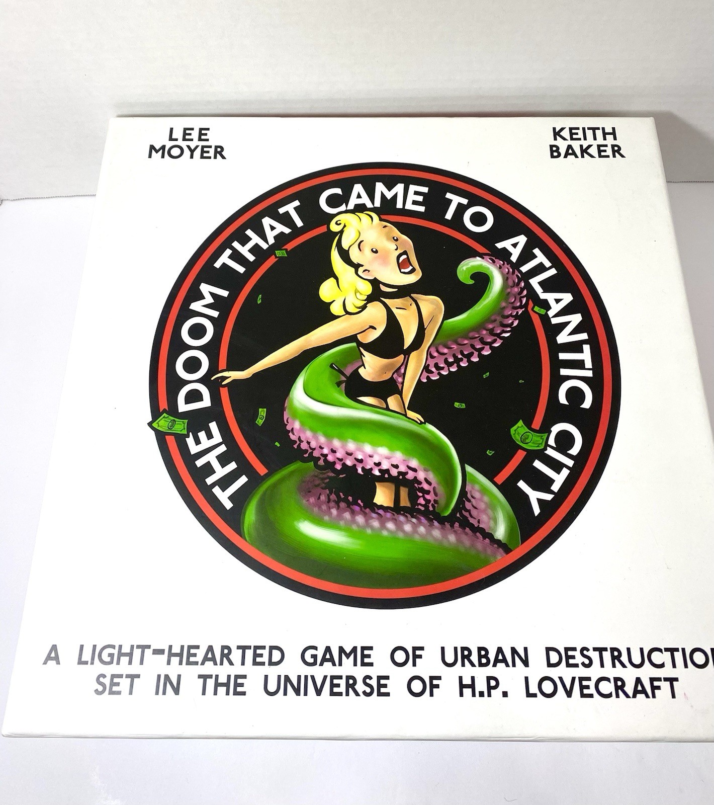 Cryptozoic Boardgame The Doom That Came to Atlantic City 100% Complete Lovecraft