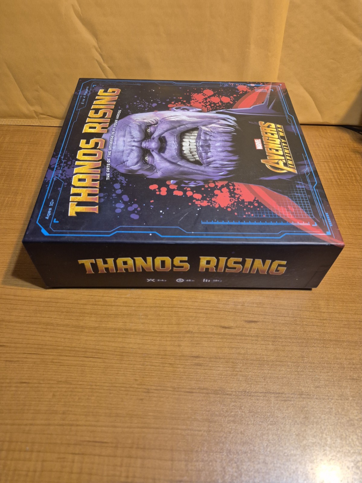 Complete Avengers Infinity War Thanos Rising 2018 USAopoly Dice Board Game