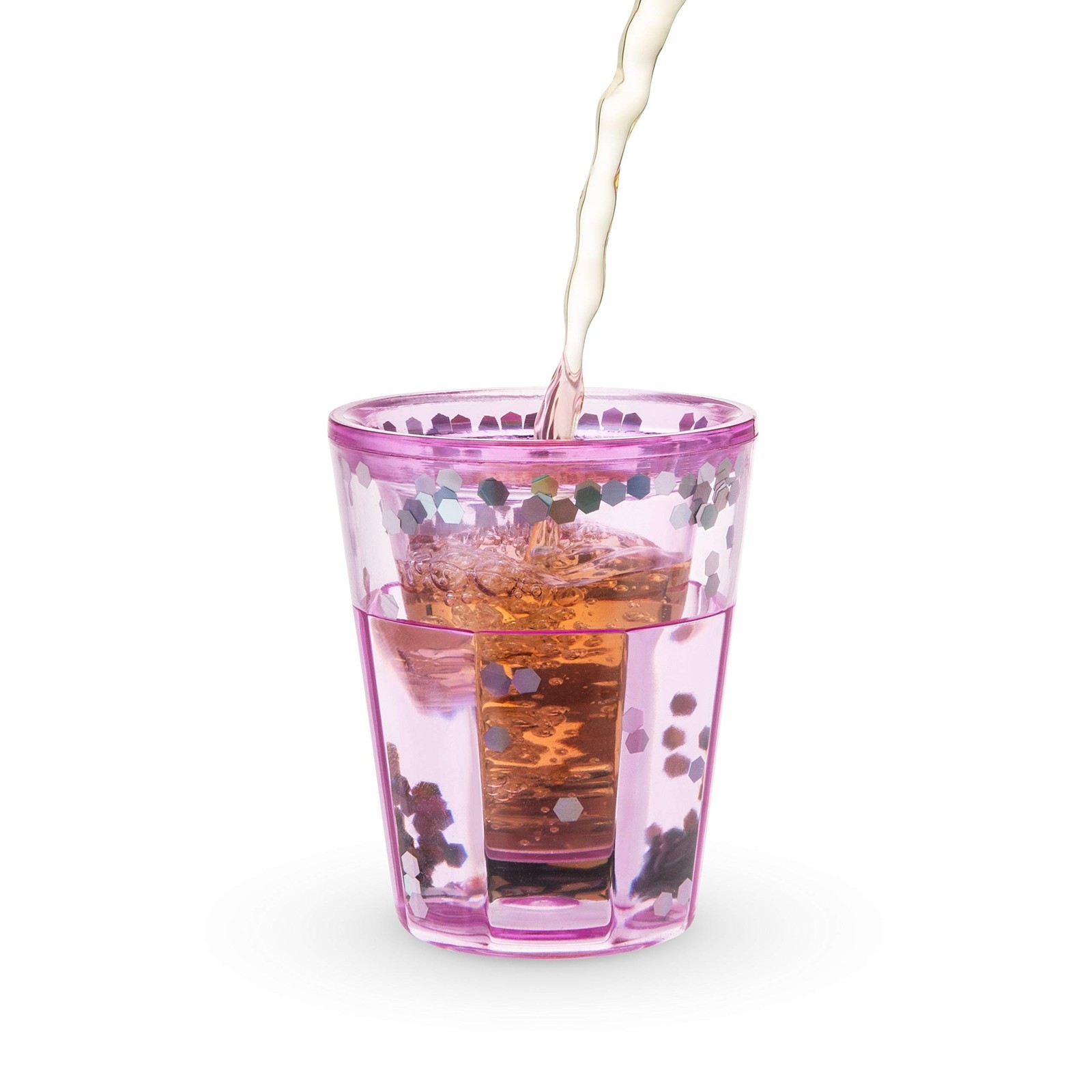Blush Mermaid Glitter Fun Shot Glasses Set, Shooter Cups for Hosting Birthday…