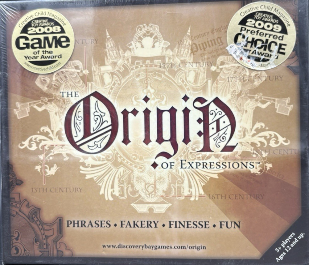 The Origin Of Expressions Kids Youth Adult Game #1061 Preferred Choice Award