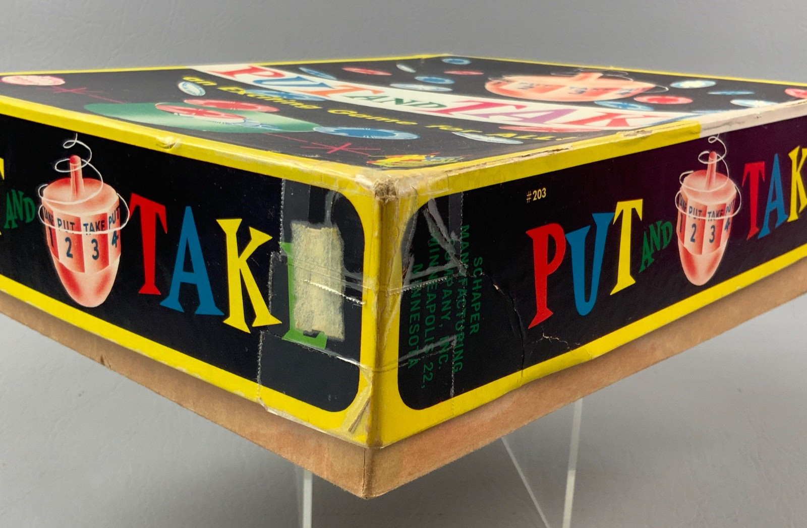Vintage 1956 Schaper “Put and Take Game” – Item #203 – COMPLETE