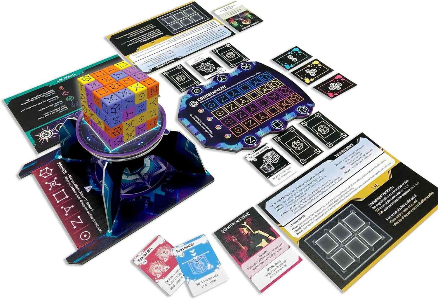 Tesseract Board Game | A Cooperative Dice Manipulation Game