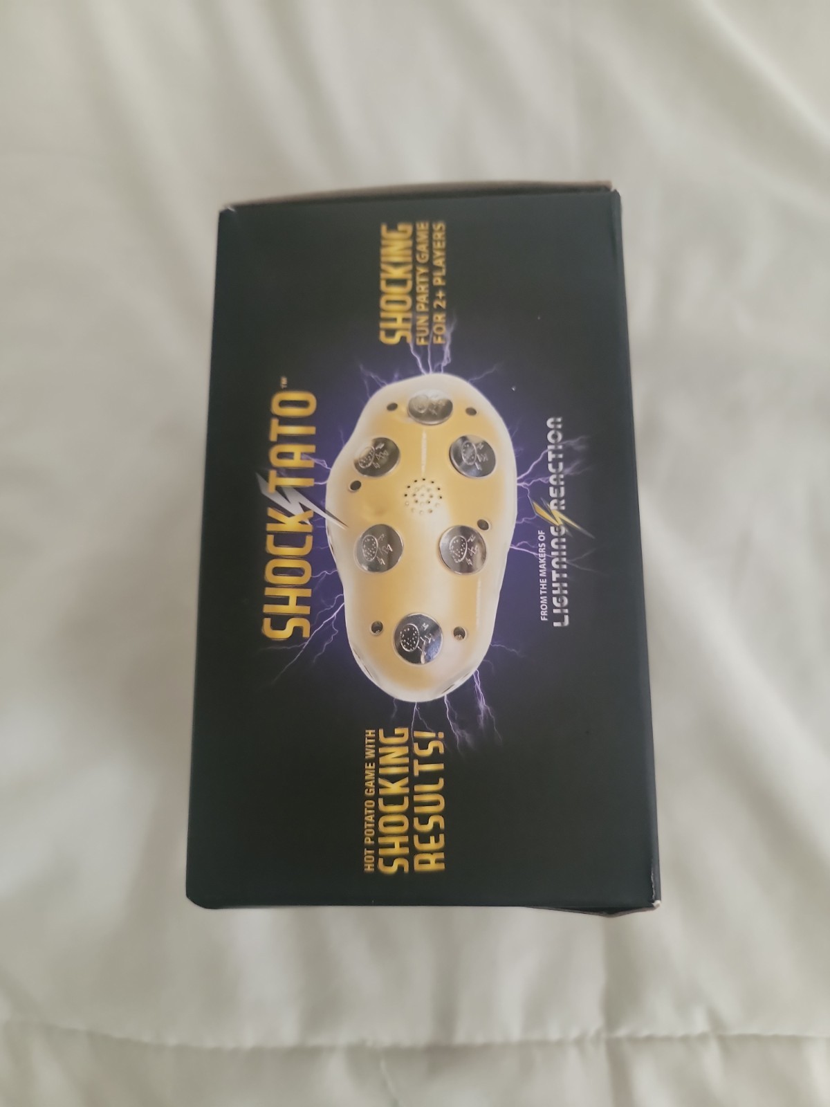 Shocktato Lightning Reaction Shocking Hot Potato Party Game Complete In Box